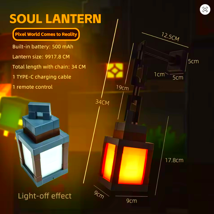 Minecraft Lamp